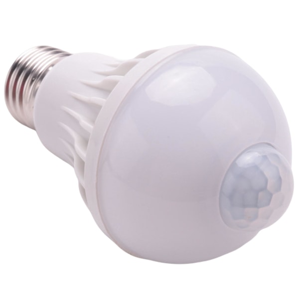 2x E27 LED-lampa med rörelsesensor, PIR-rörelsesensorlampa, glödlampa, 5W