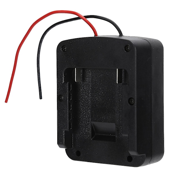 XJ-Batteriadapter för Bosch 18V Litiumbatteri Strömförsörjningsadapter Dock Strömkontakt Svart