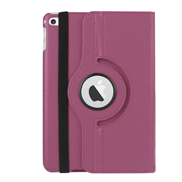 Skydd 360° rotasjon iPad mini 4/5 deksel stativ skjermbeskytter skall - Lilla