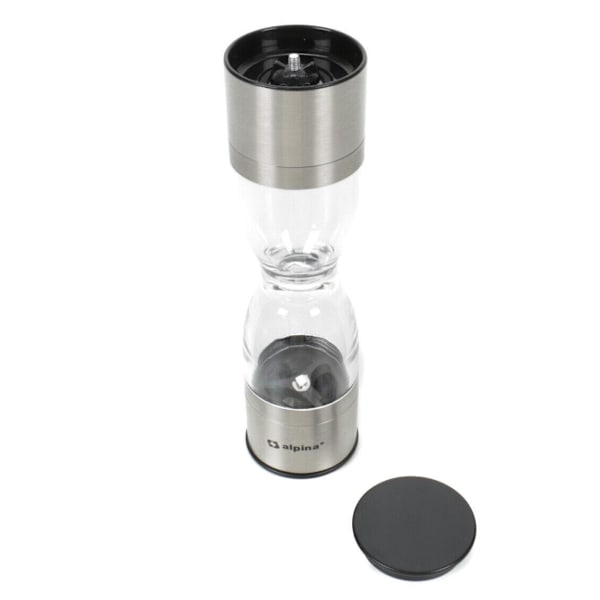 XJ-Salt- og Peberkværn - Aluminium