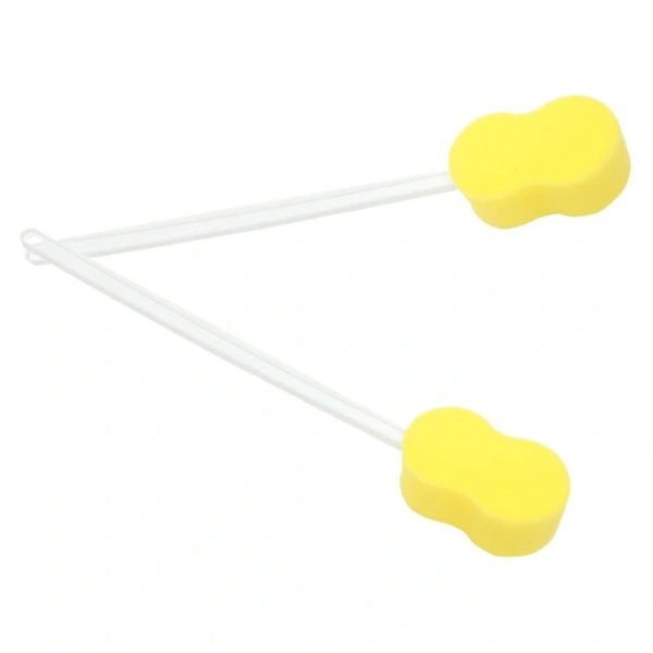 Shower Sponge with Long Handle for Effective Back Cleaning