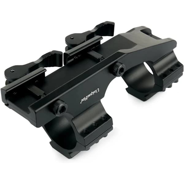 1\" High Profile Double Ring Scope Mount 25.4mm/30mm Scope Mount Quick Release 20mm Picatinny Weaver Rail