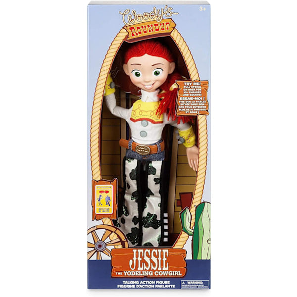 Disney Jessie Talande Actionfigur från Toy Story, Interaktiv Leksak med Filmfraser