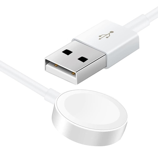 [NT] Klockladdare Snabb Trådlös Magnetisk Kabel Bärbar Sladd Kompatibel med Apple Watch Series 9 8 7 6 5 4 3 2 SE Ultra, 38/40/42/44 mm