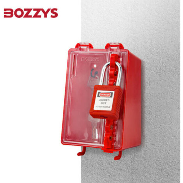 BOZZYS-Mini säkerhetsnyckelskåp för väggmontering, visualiserad hantering av säkerhetslås