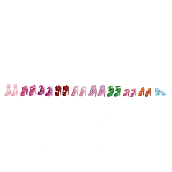 20/30/32 STK Tilfeldige Dukketilbehør Klær Sko 32PCS-B 32PCS-B