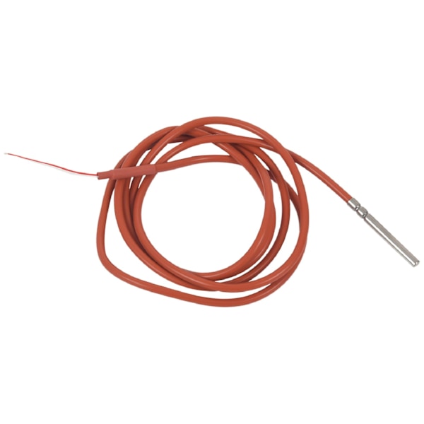 XJ-2 Tråd Pt1000 Temperatur Sensor Termistor Silikone Gel Belagt 1,5 meter Probe 45mm X 5mm -50-180