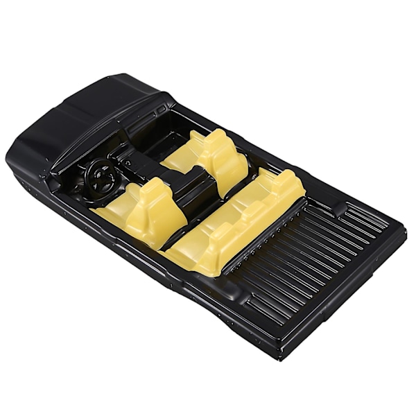 XJ-Rc auton sisustan koriste 1/10 Axial Scx10 Ii 90046 90047 Traxxas Trx4 -korille, musta