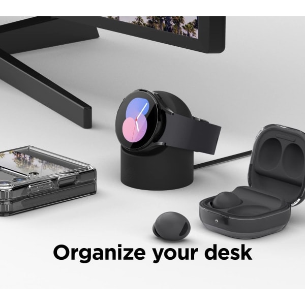 Ladestation kompatibel med Samsung Galaxy Watch 5 / Pro, nat-tilstand