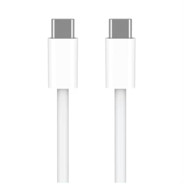2-pack iPhone 15 / iPhone 16 Charger - USB-C to USB-C Cable - 3M - Charge & Sync - White white