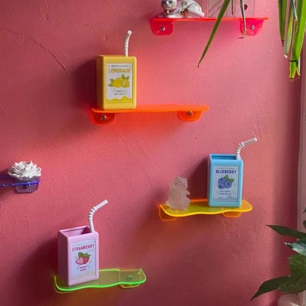 Juice Box Blomkruka Dekoration CITRON CITRON Citron