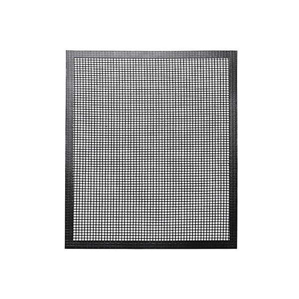 XJ-5 Grillnätsmattor, Återanvändbara Grillmattor, Lätt att Rengöra - Fungerar på Gas, Kolgrill 400mmx330mm Svart