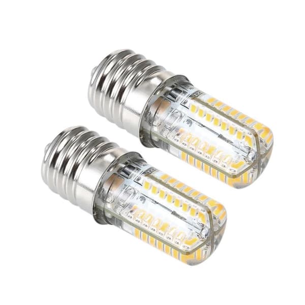 E17 LED-lampa 3W dimbar mellanbas för mikrovågsugn och takfläktar kallvit