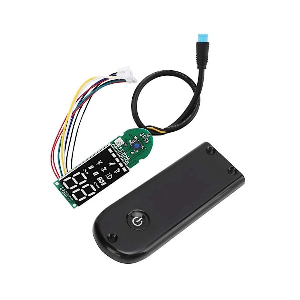 XJ-Elektrisk Scooter BT Digital Display Instrumentpanel Med Displaypanelskydd För Max G30