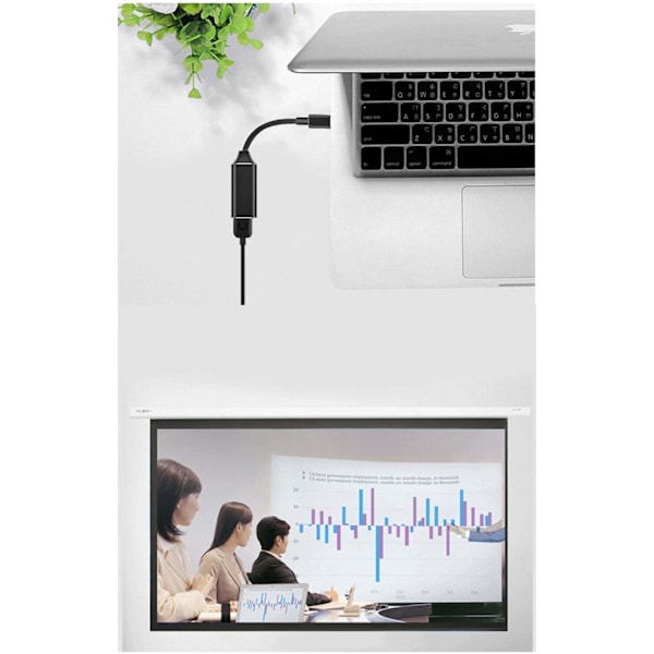 XJ-INF USB-C til HDMI adapter 4K