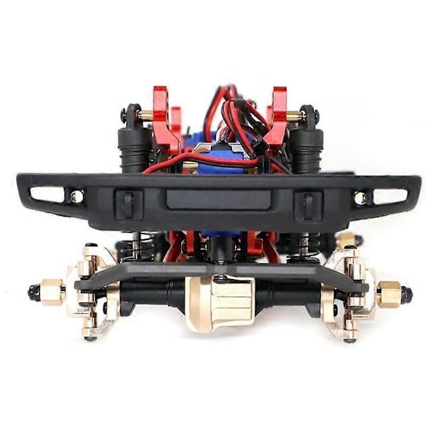 XJ-2 st Mässings Caster Blocks C-Hub Carrier 9733 för TRX4M -4M 1/18 RC Crawler Bil Uppgraderingsdelar Tillbehör