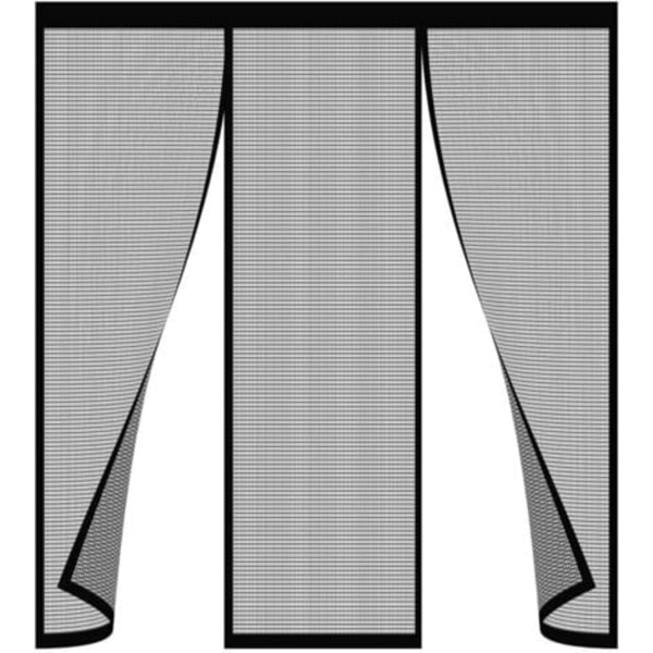 Myggnät Dörr 300x200cm Magnetiskt Fönster, Insektsnät Flugnät, Magnetiskt Myggnät för Skjutdörrar, Magnetiska Fönstergardiner S