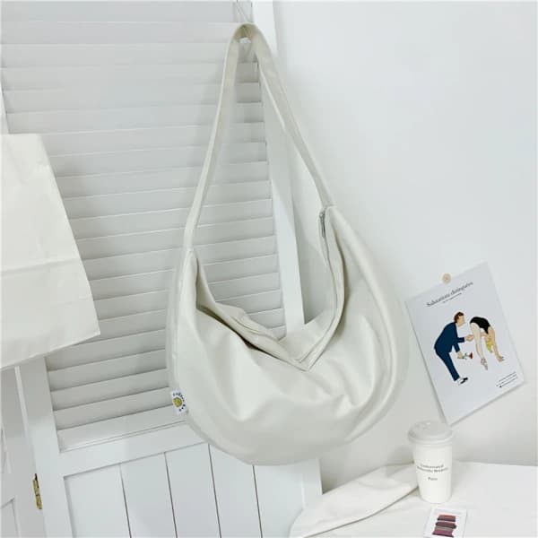 Dumpling Bag Totes Håndveske HVIT hvit[XJ]