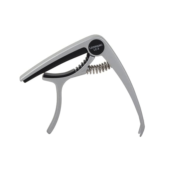 Capo med Plektrum - Metall Capo - För Gitarr