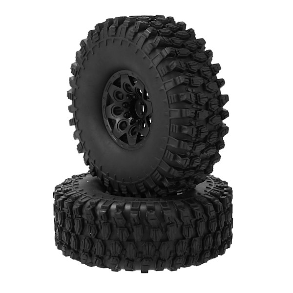 XJ-4 stk. 120 mm 1.9 Beadlock Fælgsæt med Dæk til 1/10 Rc Crawler Bil Traxxas Trx4 Rc4wd D90 Axial Scx