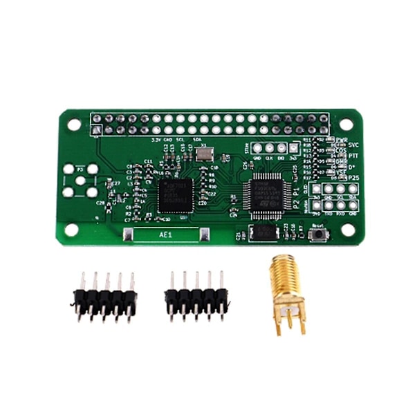 XJ-Uhf Vhf Mmdvm Hotspot Rf -kortti 32-bittinen Arm-prosessori Tukee P25:tä Antennilla -w Zero Wifi Pi:lle