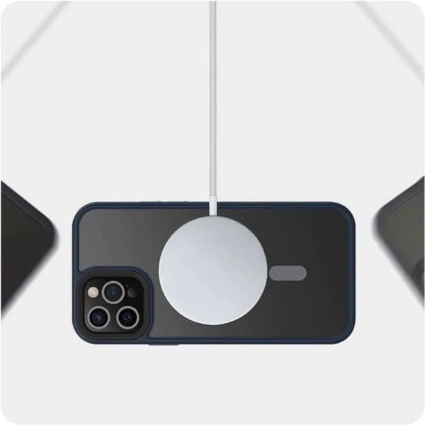 Tech-Protect Magmat Magsafe -puhelinkotelo iPhone 13 Pro Max, matta musta