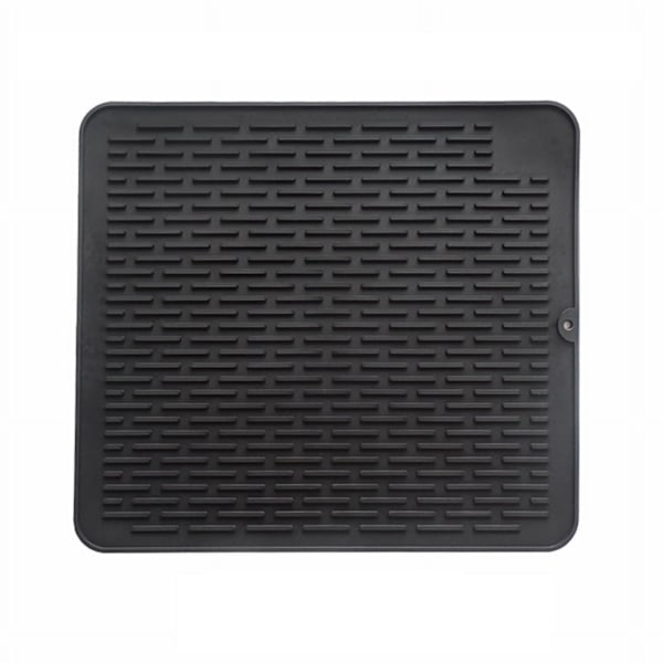 XJ-Silikon Diskmatta 40 x 30 cm (Svart)