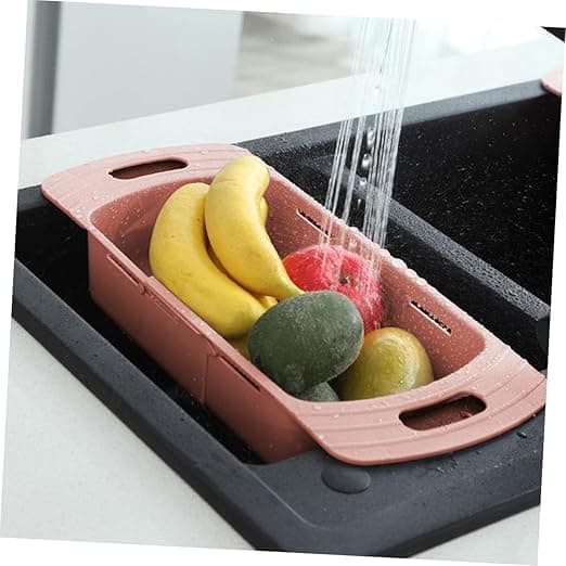 1 pc Metal Dish Rack for Sink with Silicone