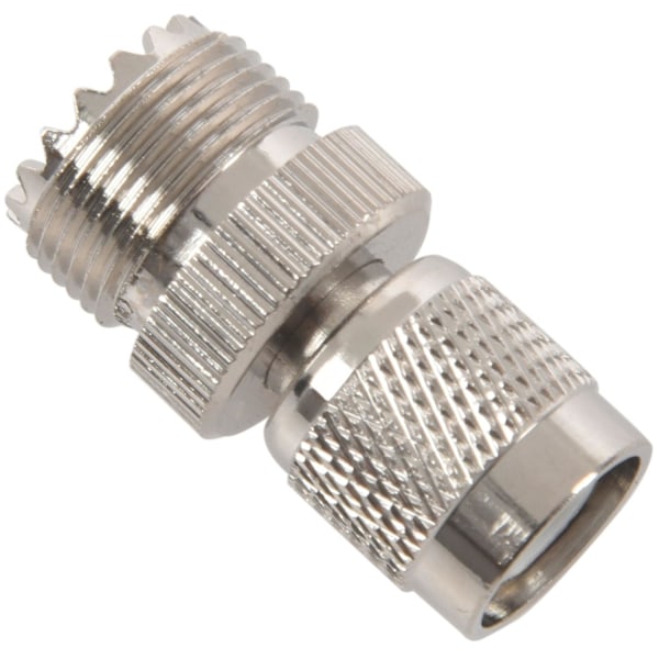 XJ-Tnc Uros - Pl259 Uhf Naaras Adapteriliitin, hopea