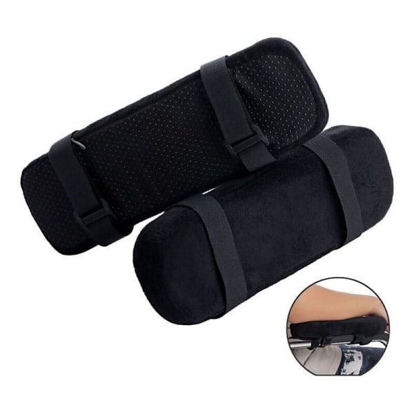 Elbow Pads 2-pack Memory Foam Armrest Pads, Elbow Support, Soft Arm Rest Cushions for Chair, Elbow Relief Pillow