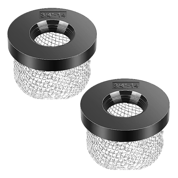 XJ-Nett Aerator Skjerm Sil for Levendebrønn Pumpe, Passer for 3/4 Tommer - 14 Hunn-gjenger,sv