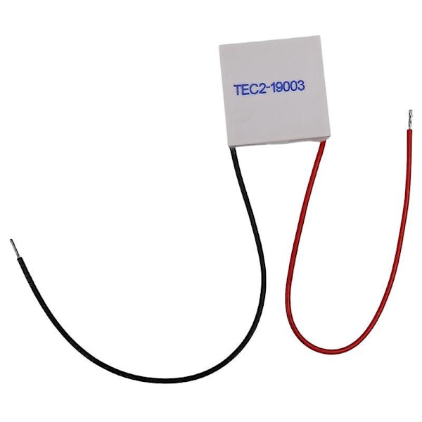 XJ-Tec2-19003 Termosähköinen jäähdytin Peltier 30x30mm 19003 Kaksoiselementtimoduuli elektroninen jäähdytys Sh