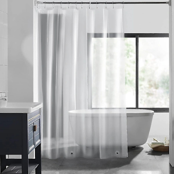 Klar Duschdraperifoder - 183 cm X 183 cm Lätt Duschfoder För Badrum (4g Klar, 1 st)