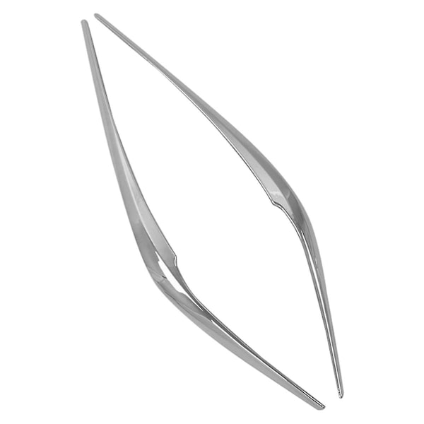 XJ-For -5 Cx5 -8 2017-2019 2020 2021 Hiilikuitu Auton Ajovalojen Kulmakarvojen Suojus, hopea