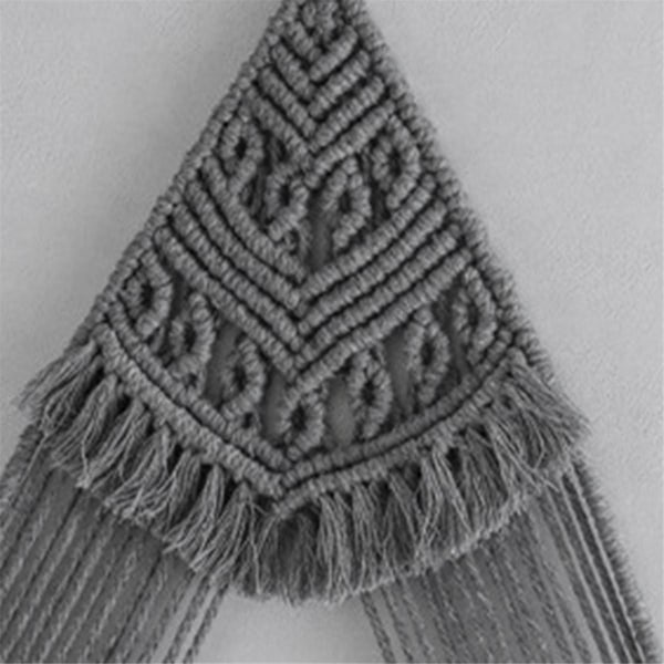 XJ-Vægophæng Drømmefanger Boho Macrame Drømmefanger Native Drømmefanger Boho Vævet Boligindretning Hængende