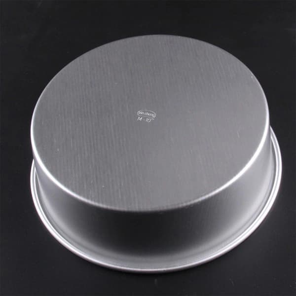 Rund sømløs panne 4~12 tommer aluminiumslegering non-stick kakeform Multifunksjonell baking Ett-delt bakeform null - B