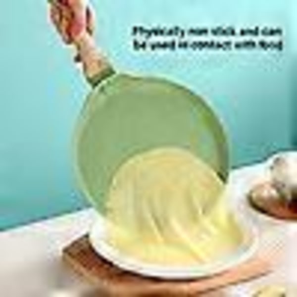 Non-stick pandekagepande, flad pandekagepande med granitbelægning