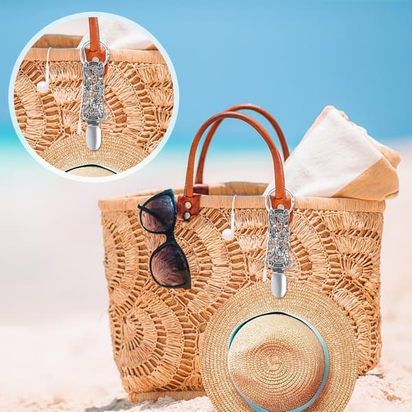 Lightweight Hat Clip 2 Pcs Portable Hat Holder for Handbag, Backpack