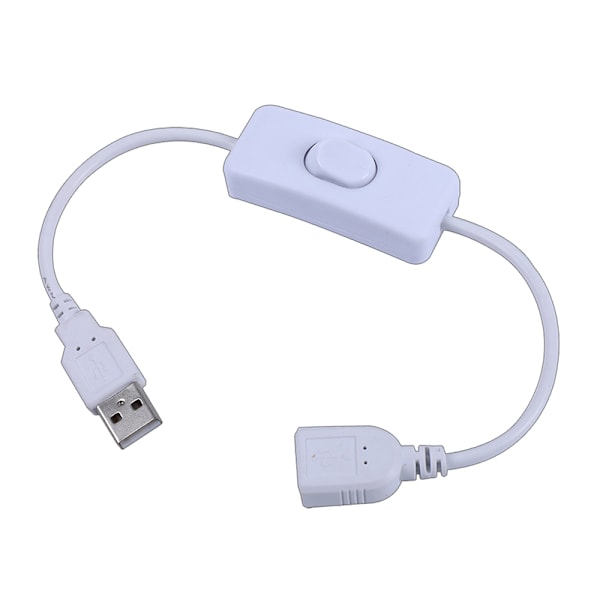 XJ-USB-kaapeli uros-naaras Kytkinkaapeli Vaihda LED-lamppu Virtajohto
