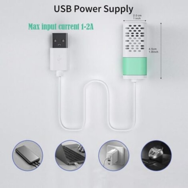 Mini elektrolytisk natriumhypokloritgenerator - USB, Natriumhypokloritgenerator, hemgjord desinficerande vattensterilisator