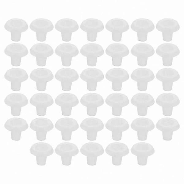 40-pack bottenlist knapppluggar för horisontella persienner, reservdelar