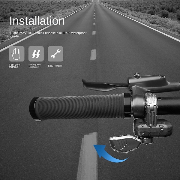 XJ-Elektrisk Cykel Tommelfingergas Til Bbs01 02 Midtermotor Cykelmodifikationstilbehør 108-2