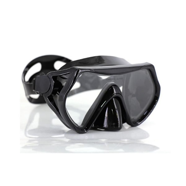 XJ-Voksen Dykkerbrille Snorkelmaske Svømmebrille Hærdet Glas Synsfelt Dykkerudstyr