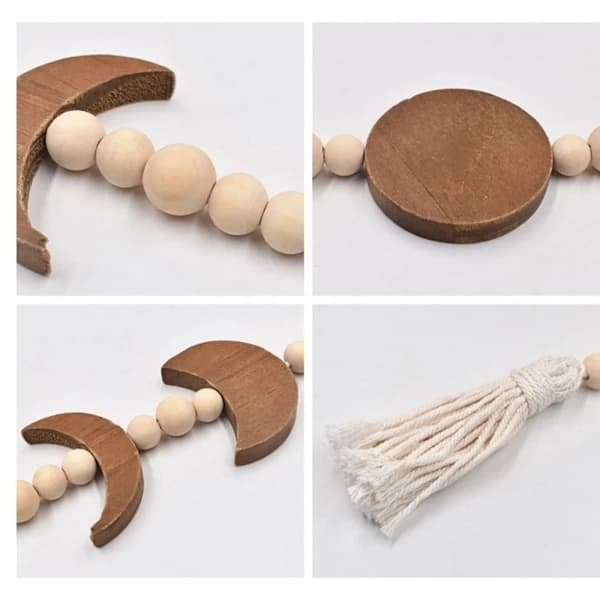 Stjerne Månefase Vægophæng A A A[XJ]