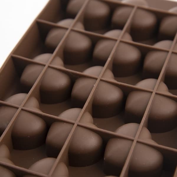 XJ-Hjerteformet Silikonform for Pralinproduksjon