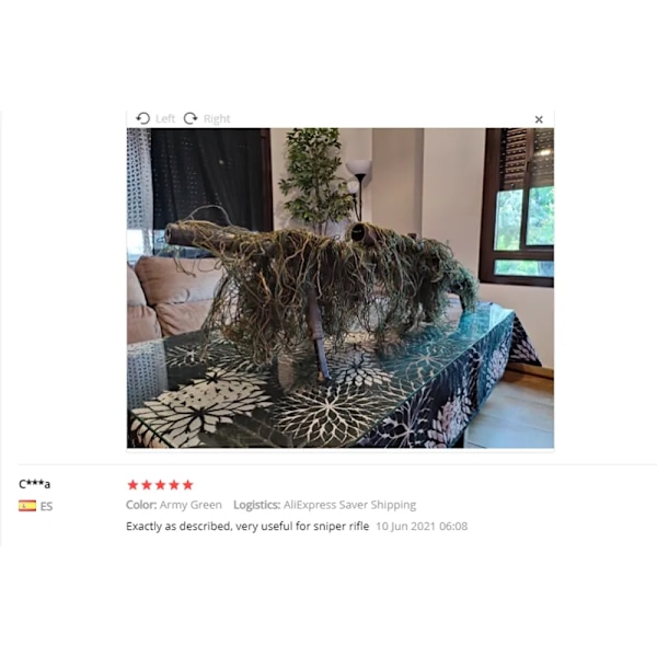 Airsoft Jakt Blind Rep Kamouflage Ghillie Suit Tillbehör Elastiska Syntetiska Fiber Militära CS Vapenlindor Hög kvalitet