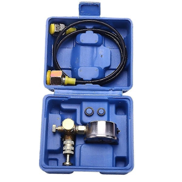 Trykkmåler Kit Nitrogenfylling Hydraulisk Hammer Enhet Måletilbehør A