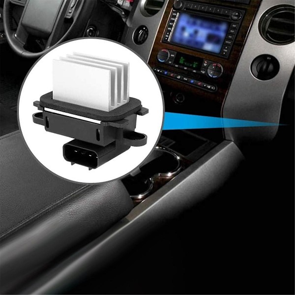 XJ-Automotive Varmeblæsermotor AC Blæsermotor Modstands Kontrolmodul Til Bl3z-19e624-a