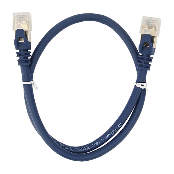 XJ-Nettverkskabel 40 Gbps 2000 MHz 0,5 m Høy Hastighet Cat 8 Ethernet-kabel for PS5 for PS4 Ethernet Switch Router Modem