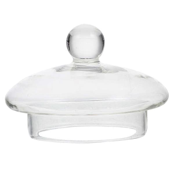 Glas Tekande Låg Transparent Tekande Låg Erstatningslåg Tekande Låg